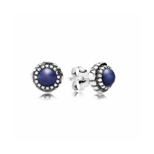 Aretes de Plata con Lapislázuli