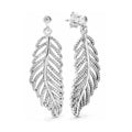 Aretes de Pluma con Circonias