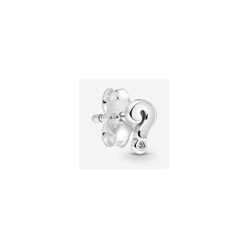 Arete de Osito con Signo de Interrogación