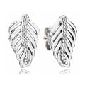 Aretes de Pluma con Circonitas
