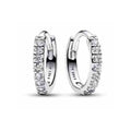 Aretes Huggies con Circones S925 ALE
