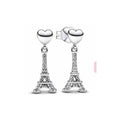 Aretes Torre Eiffel Corazón