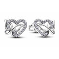 Aretes Corazón Infinito