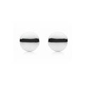 Aretes Redondos Lisos de Plata