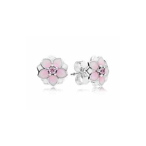 Aretes Flor de Cerezo Rosa