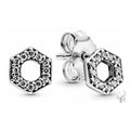 Aretes hexagonales con cristales