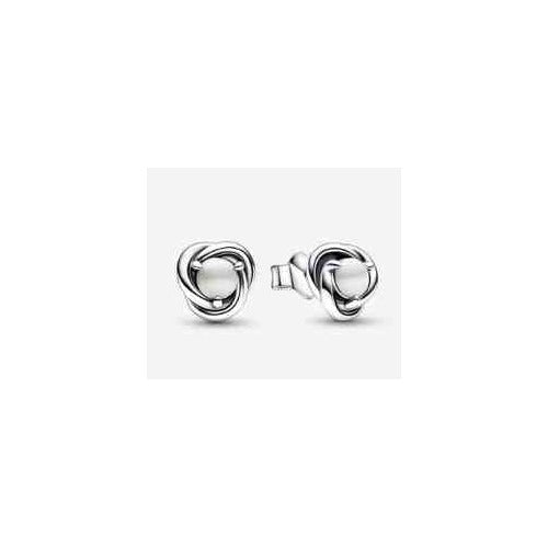 Aretes Nudo de Amor Luminoso