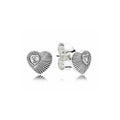 Aretes Corazón Radiante