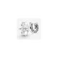 Arete de Herradura con Circones S925