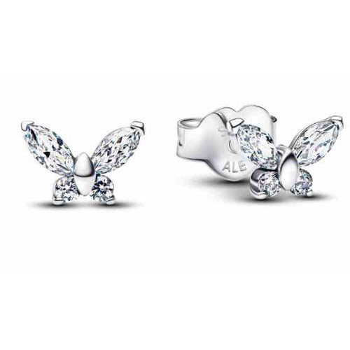 Aretes Mariposa con Zirconias