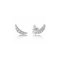 Aretes de Luna Brillantes