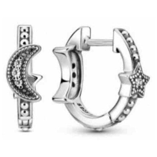 Aretes de Luna y Estrella