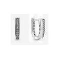 Aretes Clic Clásicos con Corazones