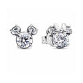 Aretes Mickey & Minnie Brillantes