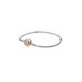 Pulsera Tipo Pan Shine y Circonita Cúbica