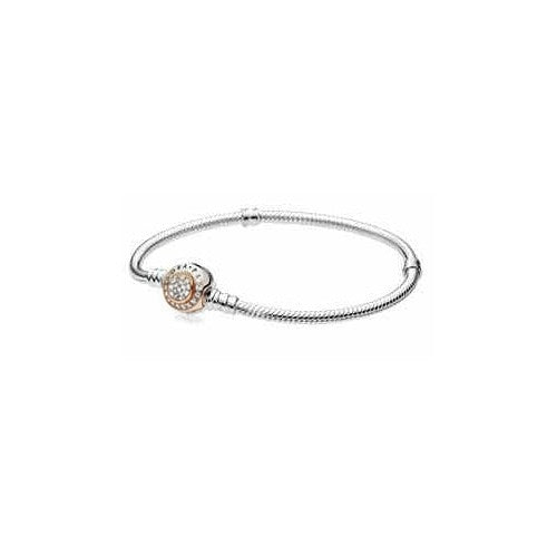 Pulsera Tipo Pan Shine y Circonita Cúbica