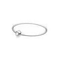 Pulsera rígida Tipo Pan Brilliance con cierre de clip y tipo perla