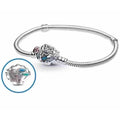Pulsera "Bajo el Mar" con Dije de Concha y Peces