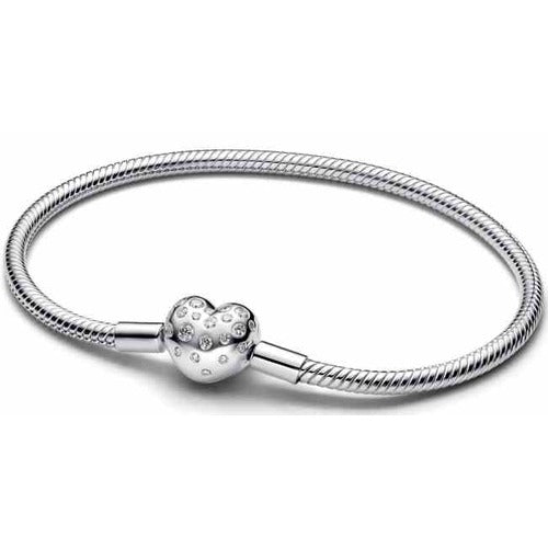 Pulsera Corazón Brillante