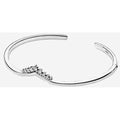 Pulsera Tipo Pan Brillante en V
