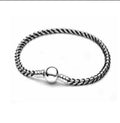Pulsera Tipo Pan Moments Cadena de Serpiente con Cierre Bola