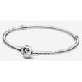 Pulsera 'Love & Forever' Infinito Corazón Plata