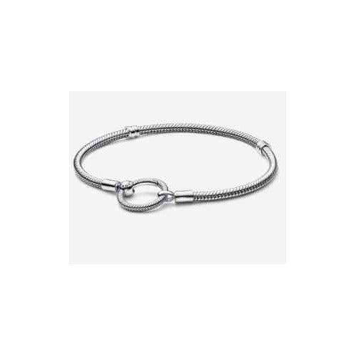 Pulsera Tipo Pan® de serpiente con cierre de anilla