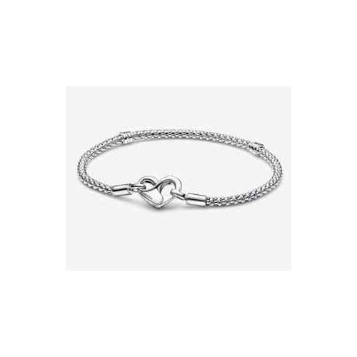 Pulsera Corazón Plata