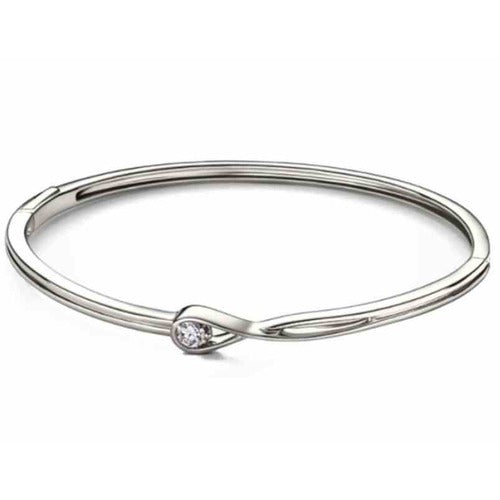Pulsera Finamente Elaborada con tipo Diamante en Forma de Gota