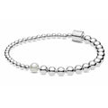 Pulsera de Plata con tipo Perla Central