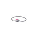 Pulsera Corazón Rosa Encantador