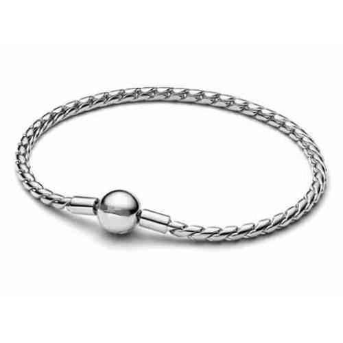 Pulsera Cadena Serpentina con Cierre Bola