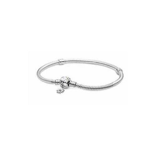 Pulsera Tipo Pan Corazón de Margarita