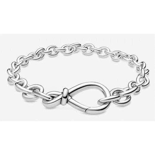 Pulsera Infinita Plateada