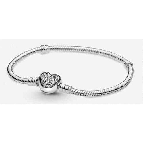 Pulsera Corazón Brillante