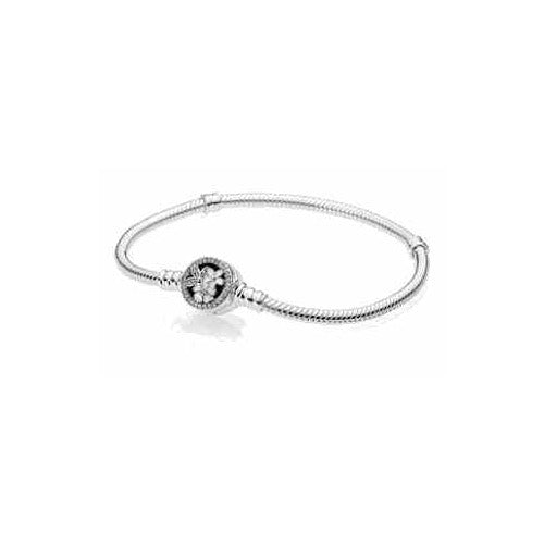 Pulsera Tipo Pan Mariposa Centelleante