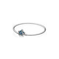 Pulsera con Charm Estrella Azul