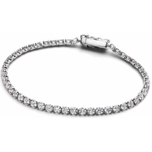 Elegante Pulsera de Tenis con Cristales