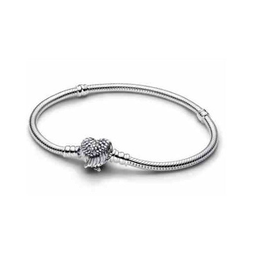 Pulsera Corazón de Ángel Brillante