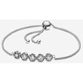Pulsera ajustable Brillante con circonitas