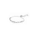 Pulsera ajustable con circonitas cúbicas