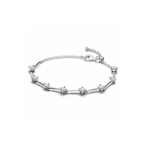 Pulsera de Plata con Circonitas