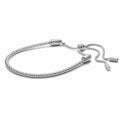 Pulsera Ajustable Estilo Serpentina Metálica