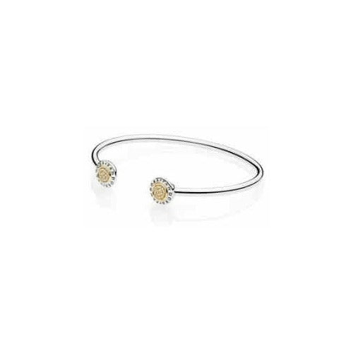 Pulsera Abierta Tipo Pan Timeless