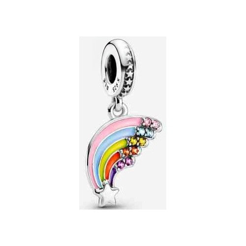 Dije Arcoíris de Colores con Estrella