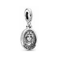 Charm Colgante Rostro de la Belle Époque Tipo Pan