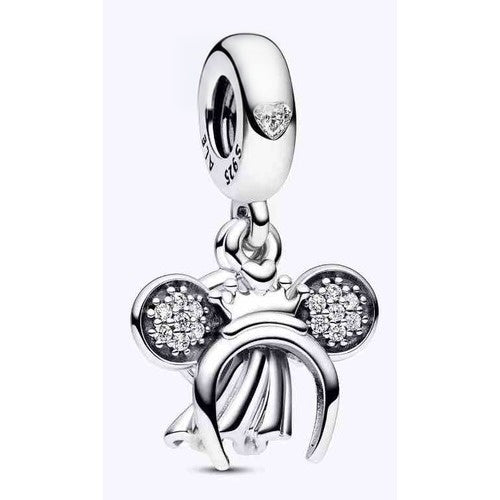 Charm Disney Mickey Mouse con Corona de Princesa