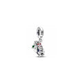 Dije Trineo Navideño de Plata Esterlina