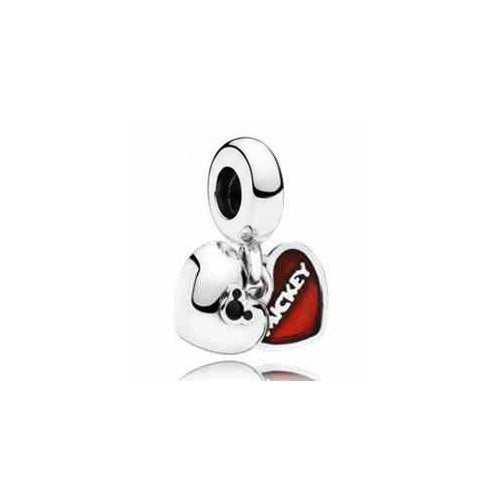 Charm Corazón Mickey Mouse Tipo Pan