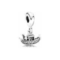 Charm Colgante Góndola Veneciana con Circonitas